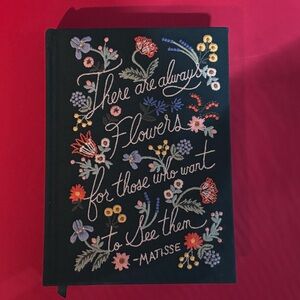 Terrain Embroidered Always Flowers Journal